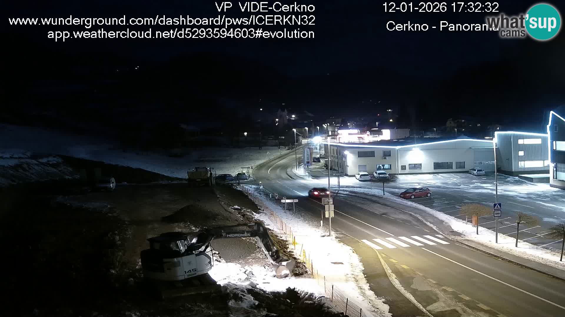 Cerkno Stadteingang Live-Webcam