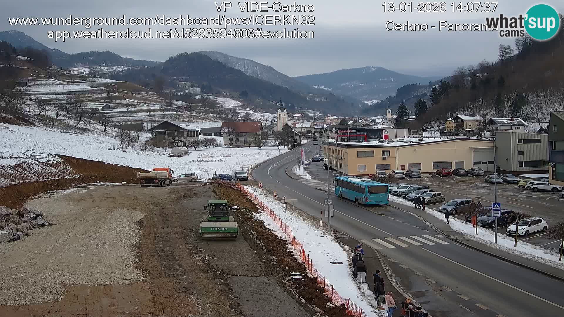 Webcam Ingresso Città di Cerkno