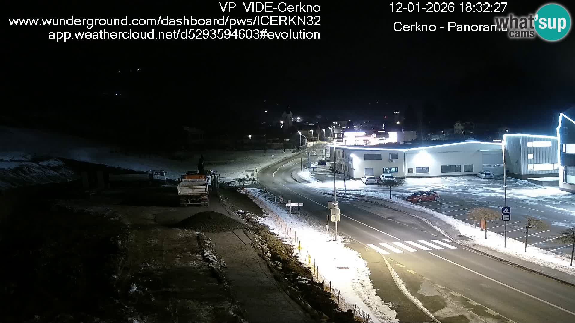 Webcam Ingresso Città di Cerkno