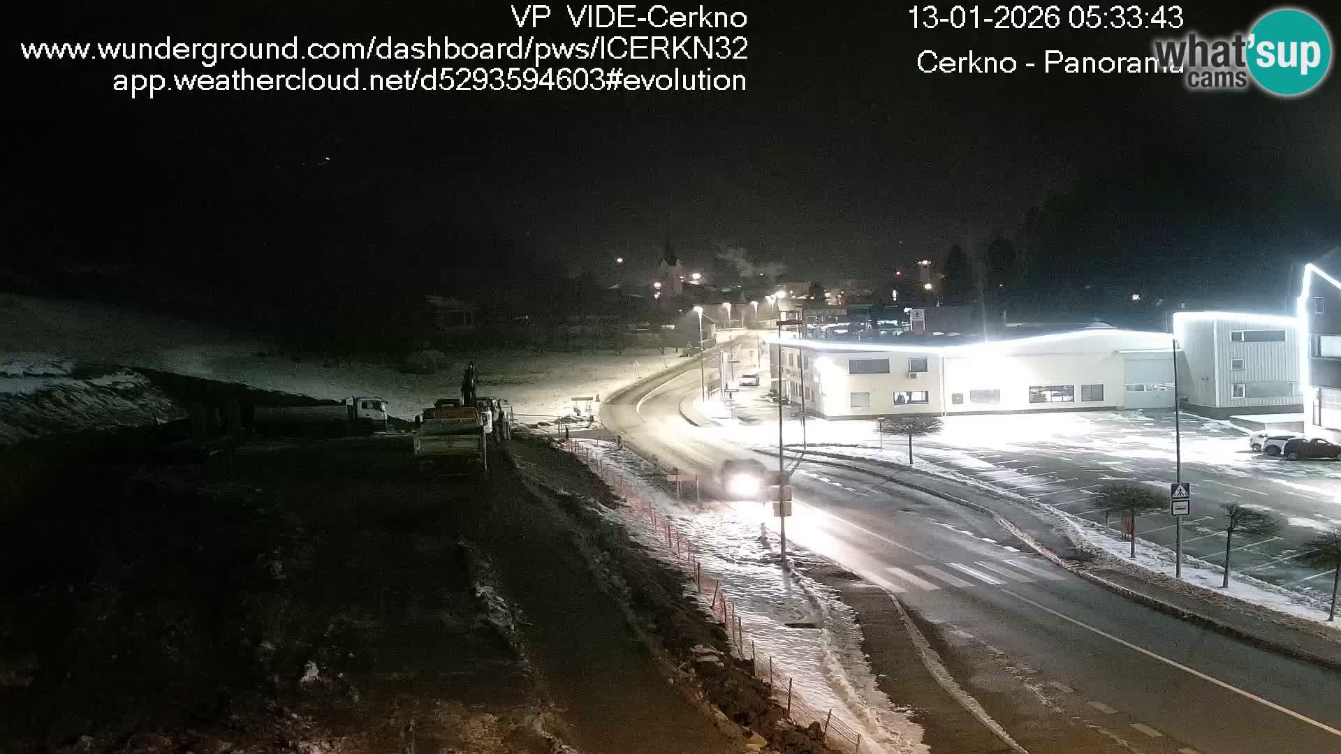 Webcam Ingresso Città di Cerkno