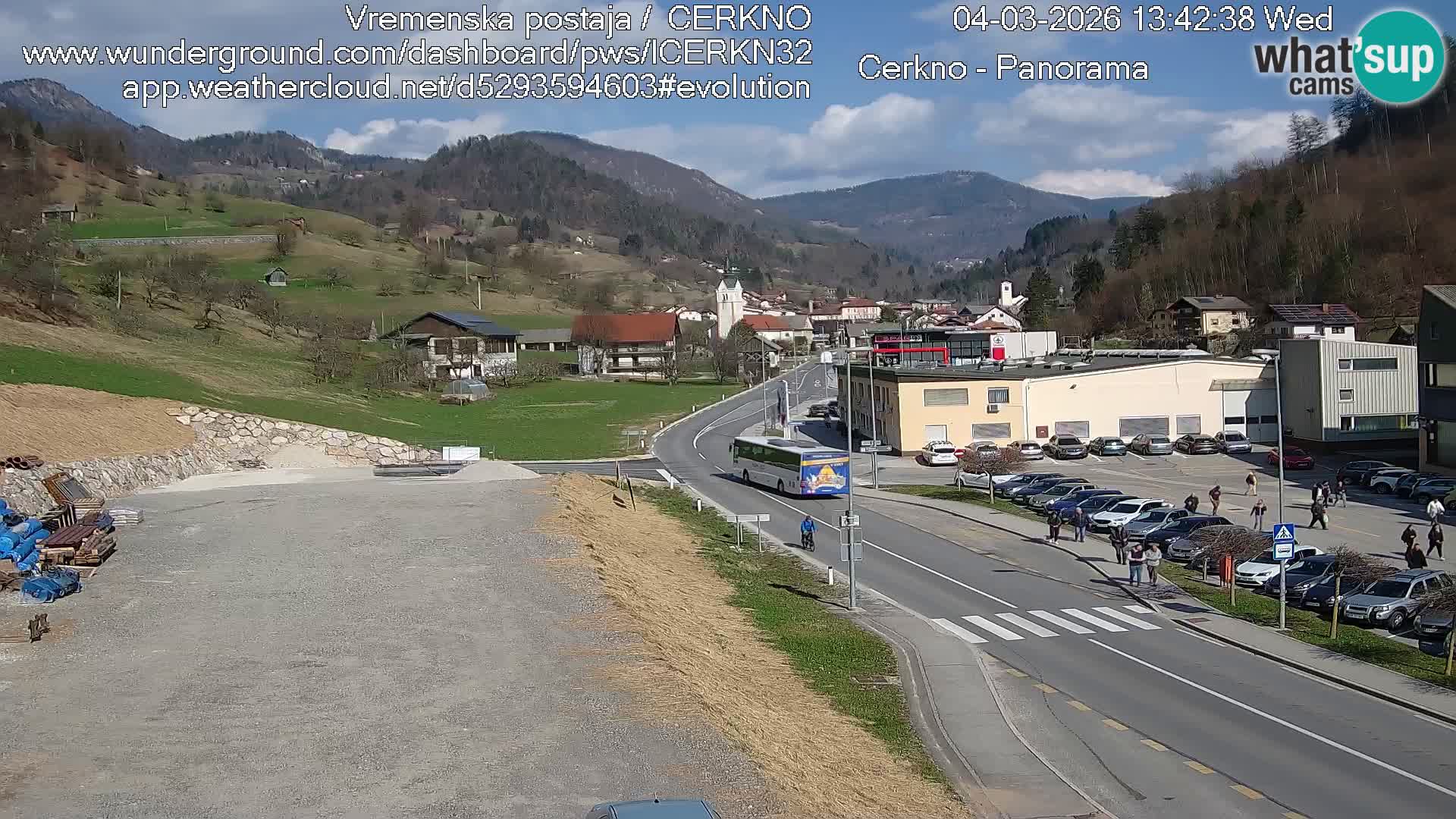 Webcam Ingresso Città di Cerkno