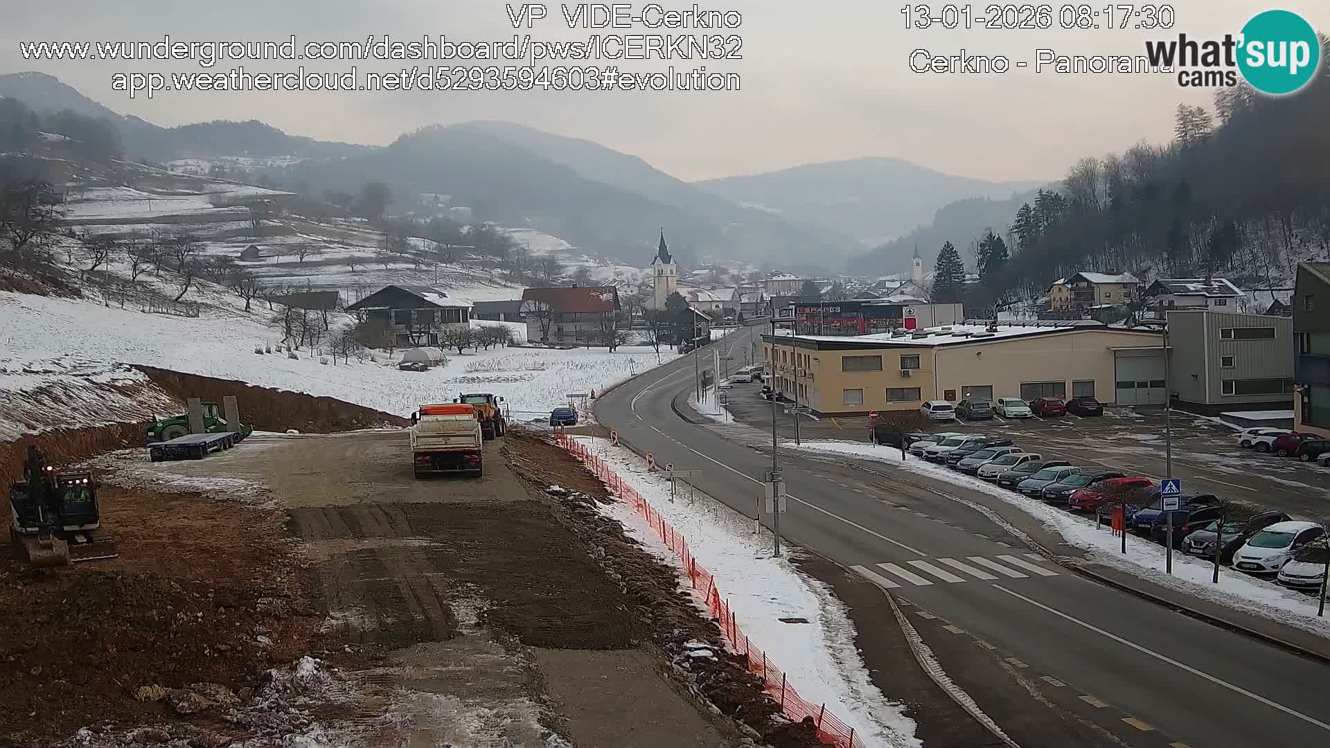 Webcam Ingresso Città di Cerkno