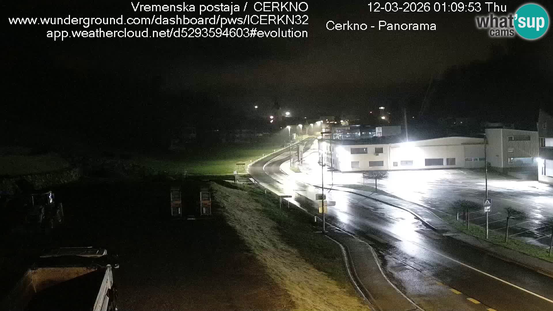 Cerkno ulaz u grad – Kamera uživo