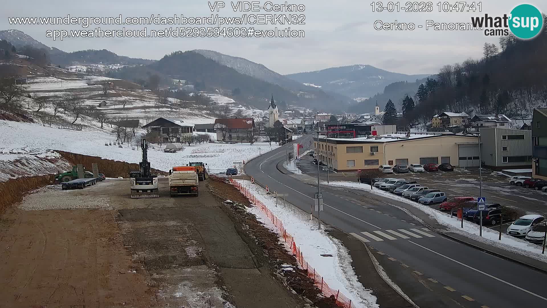 Cerkno ulaz u grad – Kamera uživo