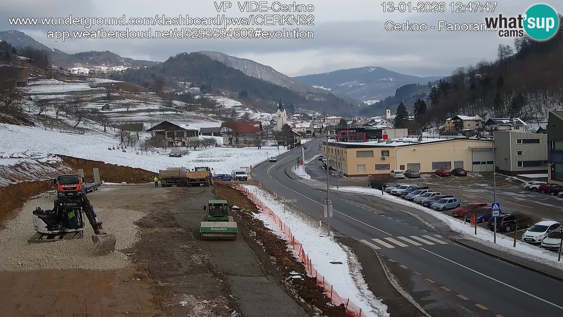 Webcam Ingresso Città di Cerkno