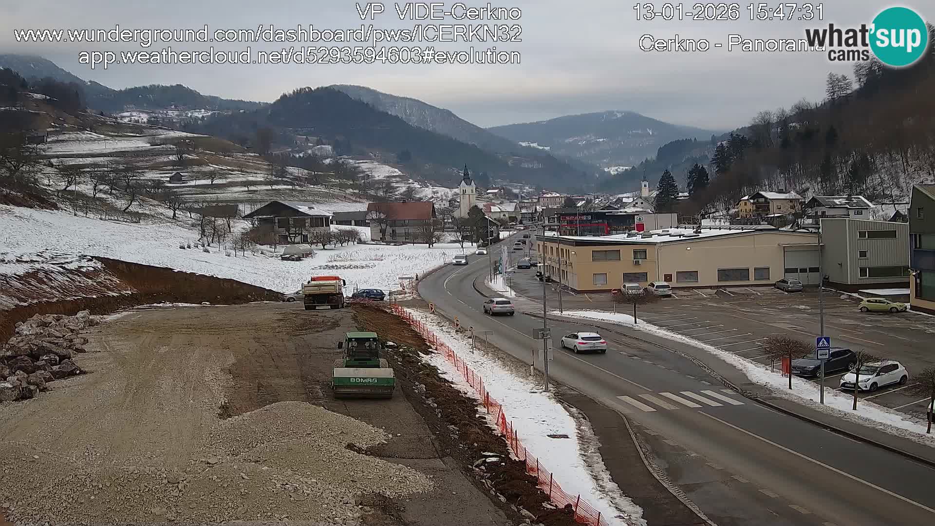 Webcam Ingresso Città di Cerkno