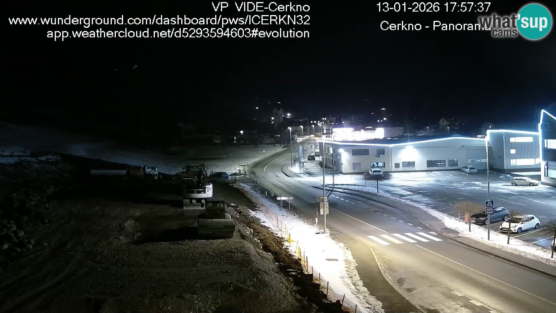 Cerkno Stadteingang Live-Webcam