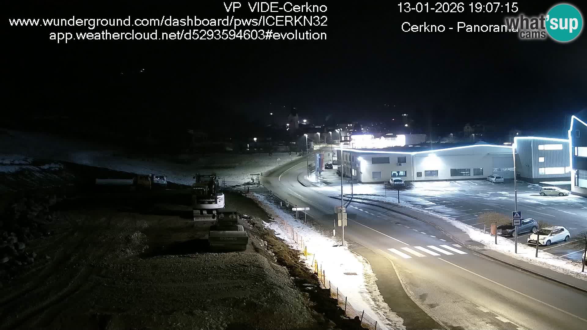 Cerkno Stadteingang Live-Webcam