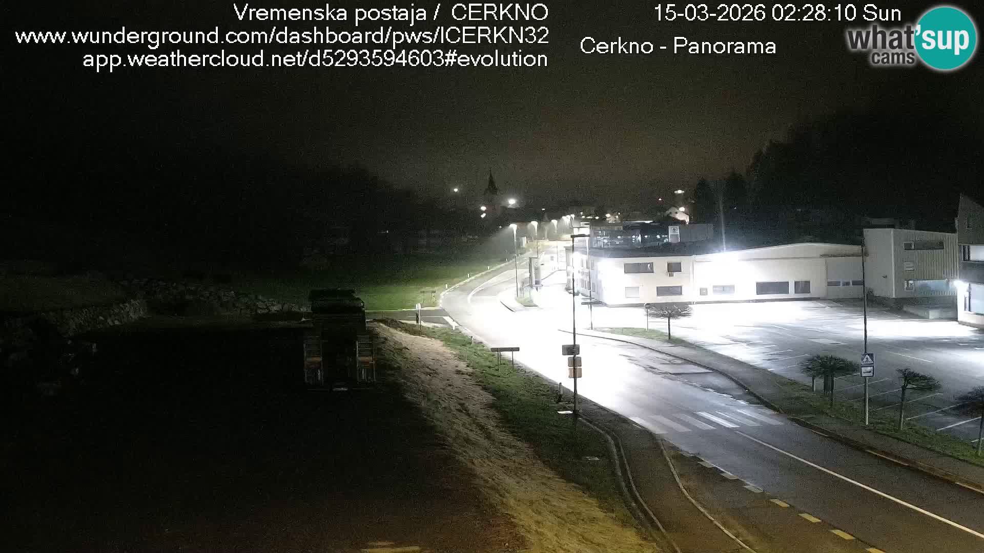 Cerkno ulaz u grad – Kamera uživo