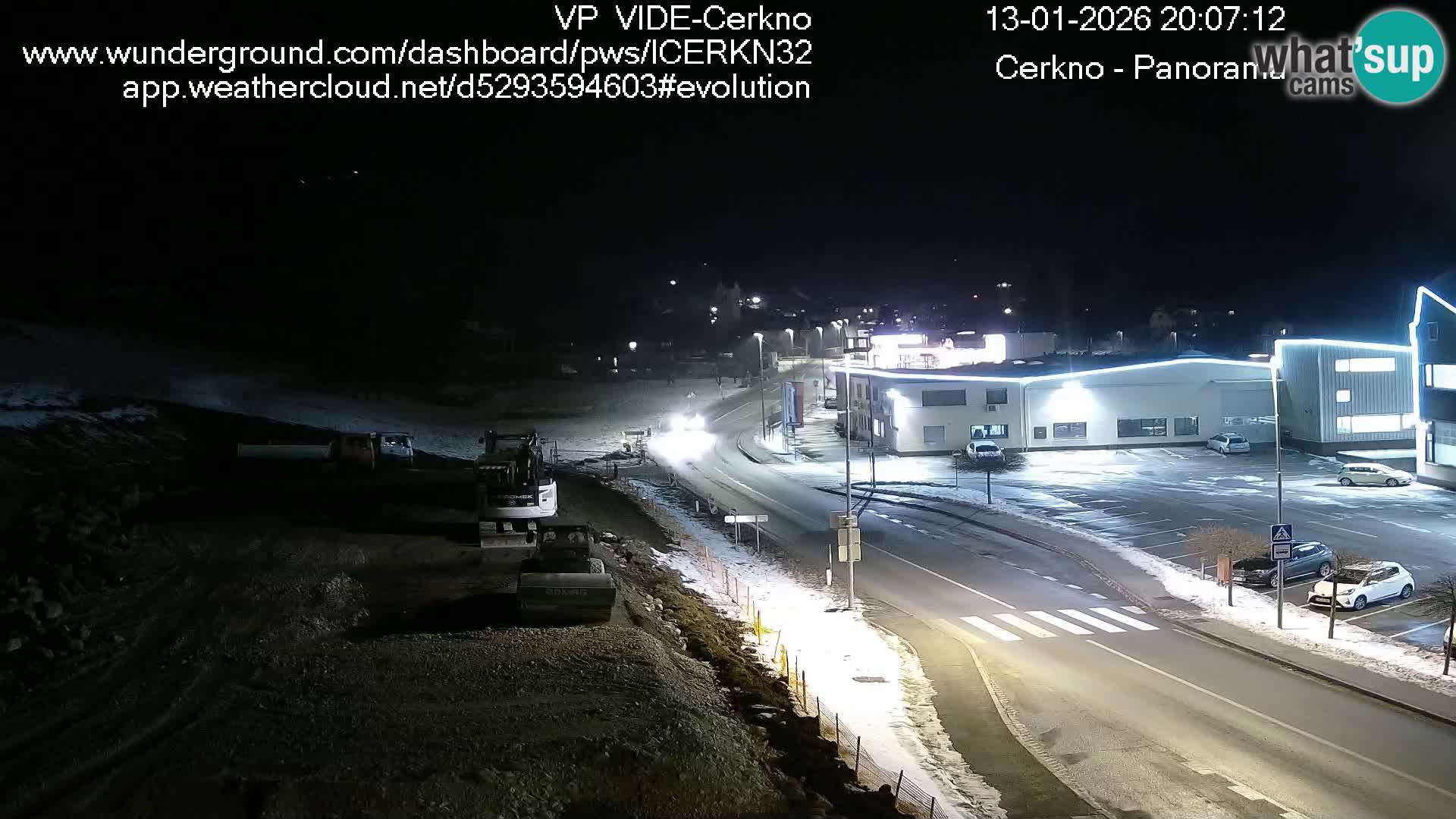 Cerkno ulaz u grad – Kamera uživo