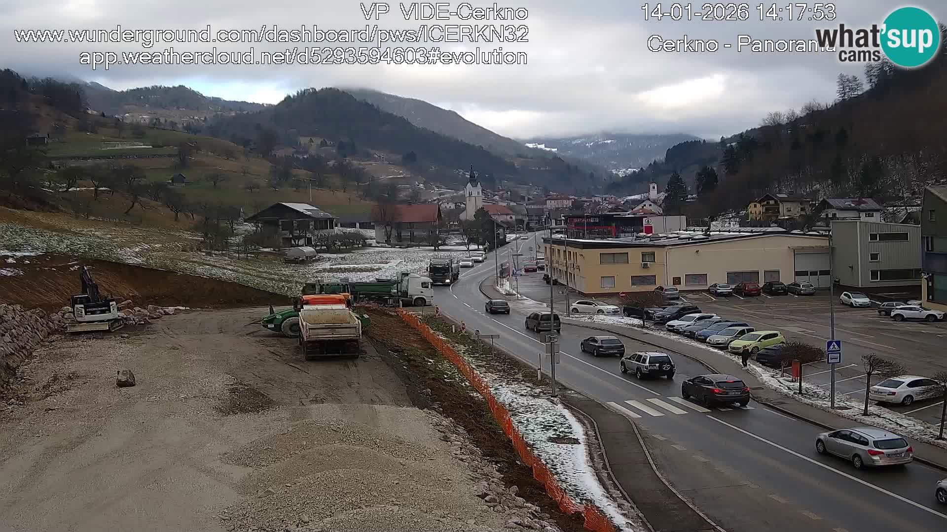 Cerkno Stadteingang Live-Webcam