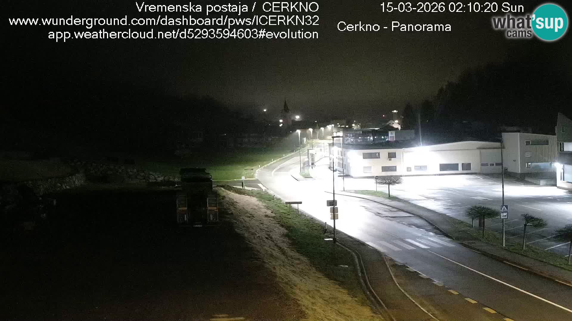 Webcam Ingresso Città di Cerkno