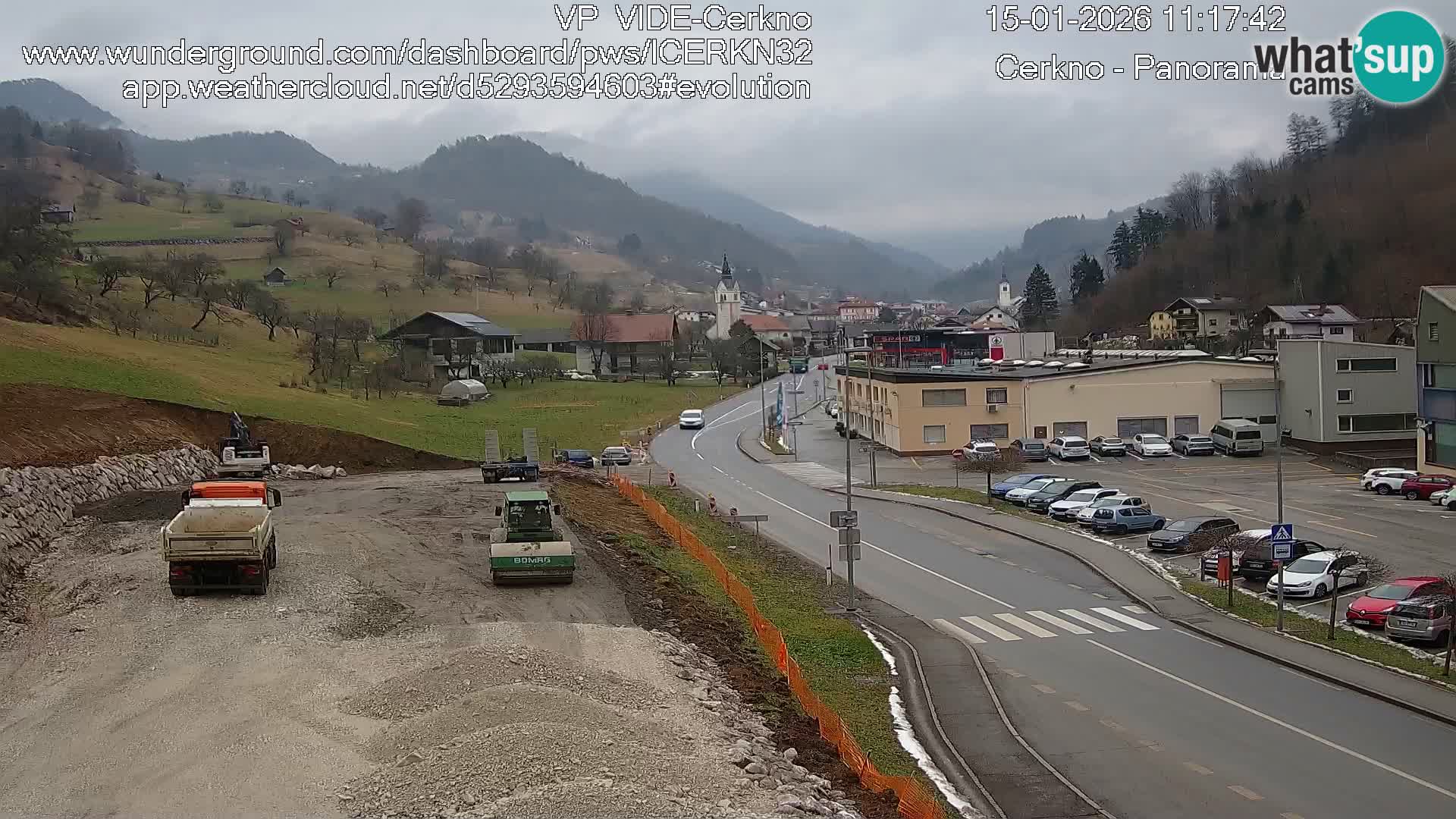 Cerkno Stadteingang Live-Webcam