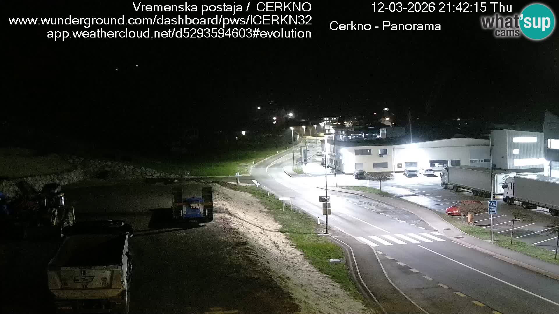 Webcam Ingresso Città di Cerkno