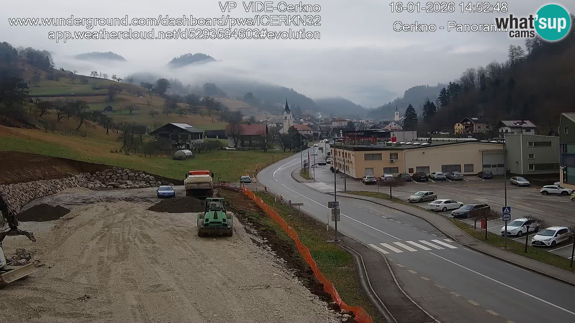 Webcam Ingresso Città di Cerkno
