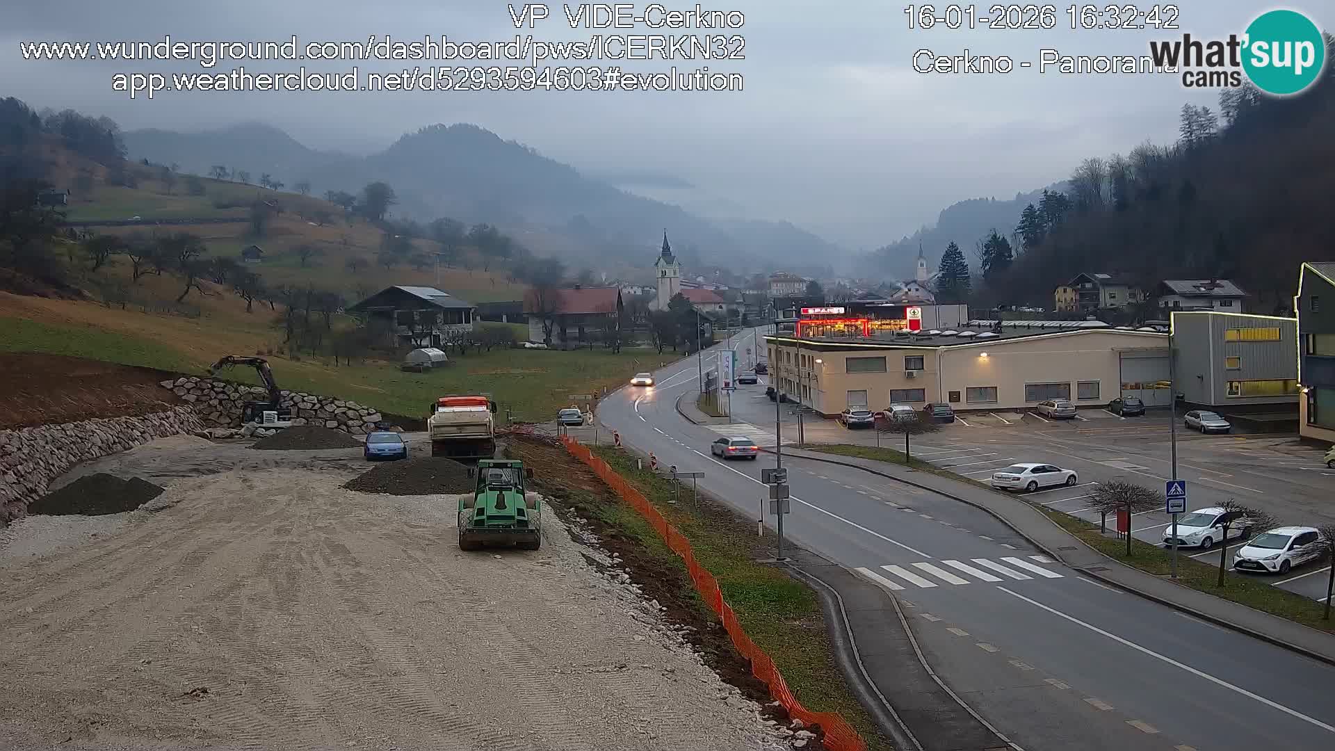 Webcam Ingresso Città di Cerkno