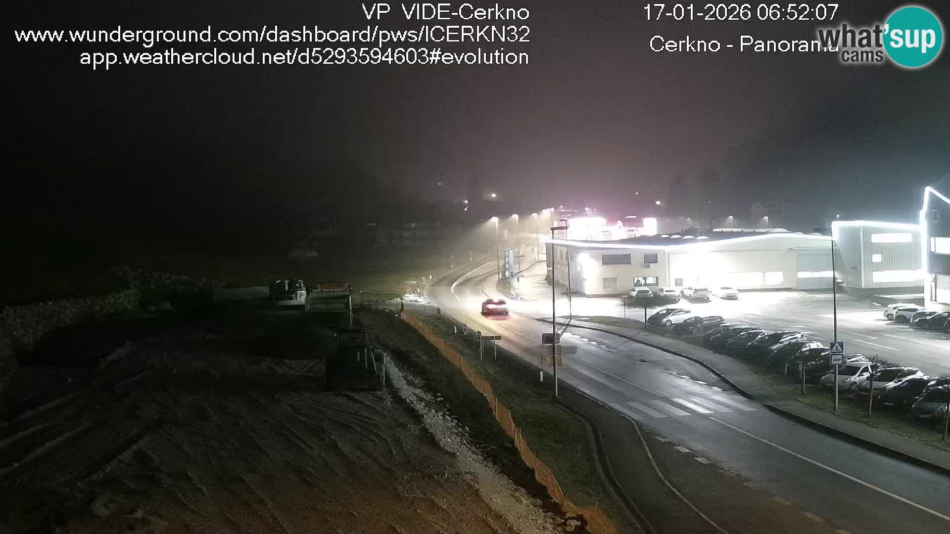 Cerkno ulaz u grad – Kamera uživo