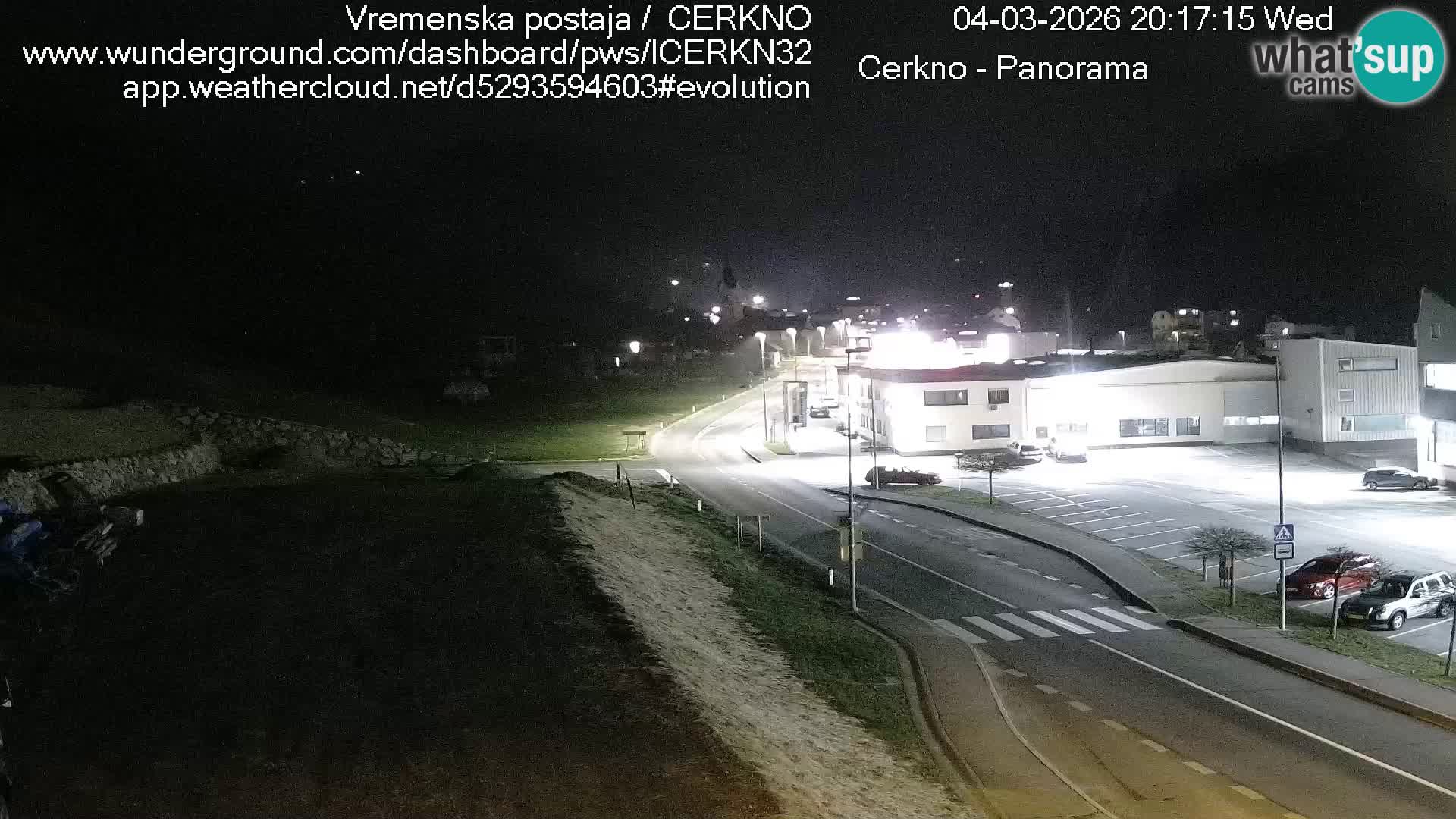 Webcam Ingresso Città di Cerkno