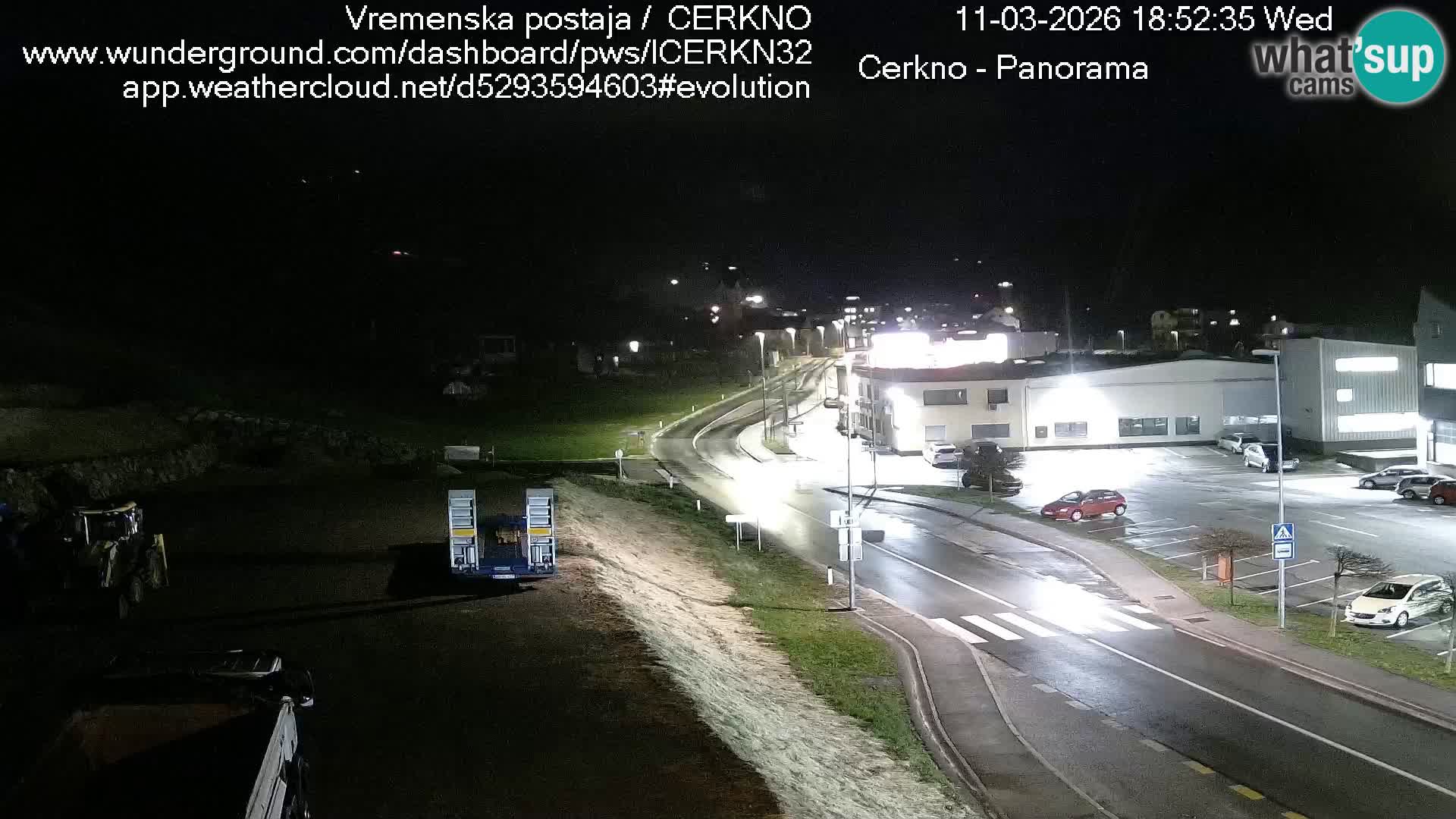 Cerkno ulaz u grad – Kamera uživo