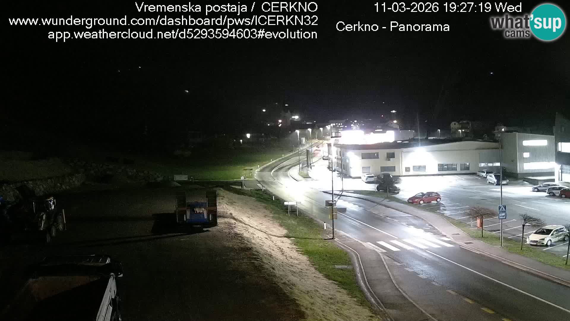 Webcam Ingresso Città di Cerkno