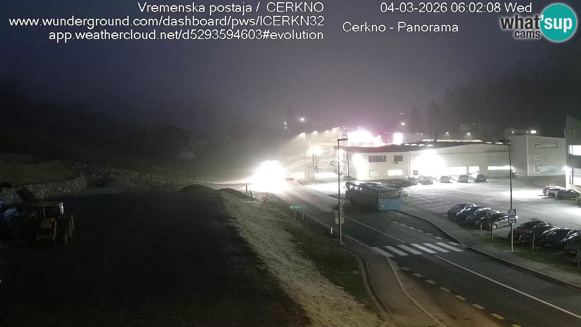 Cerkno ulaz u grad – Kamera uživo