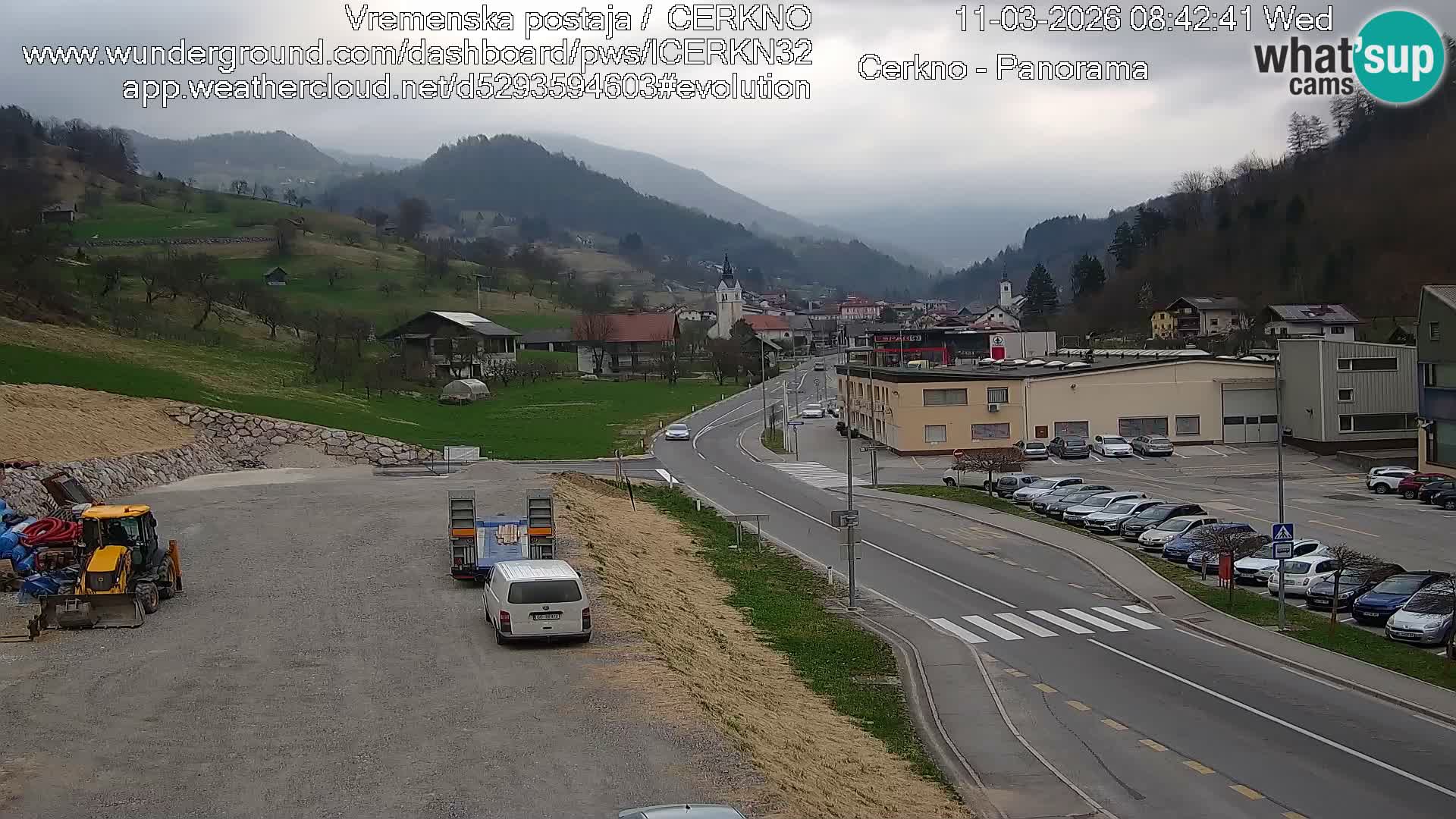 Cerkno Stadteingang Live-Webcam