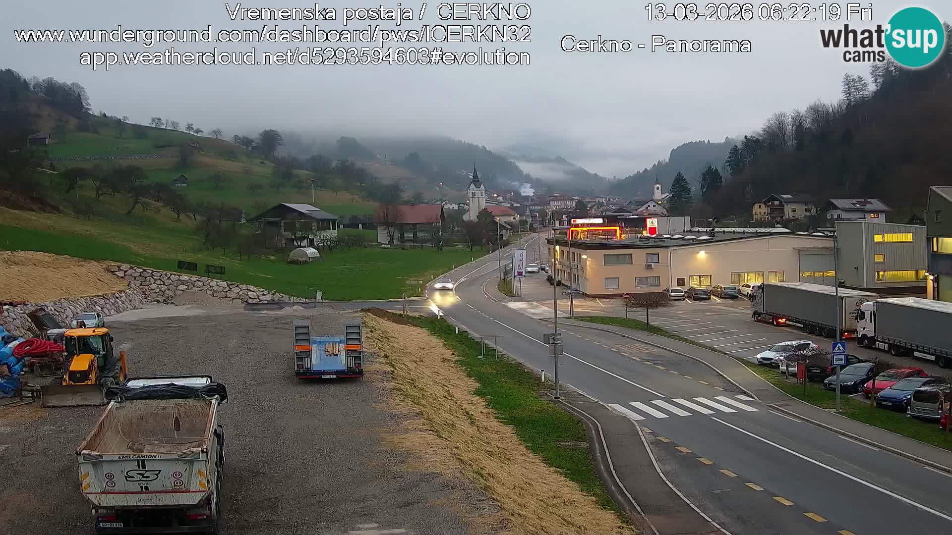 Webcam Ingresso Città di Cerkno