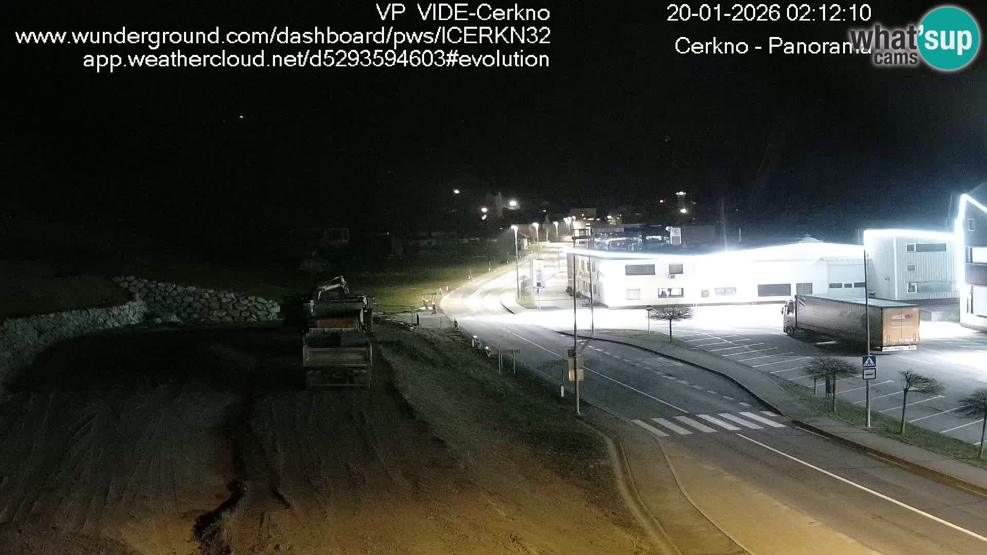 Cerkno ulaz u grad – Kamera uživo