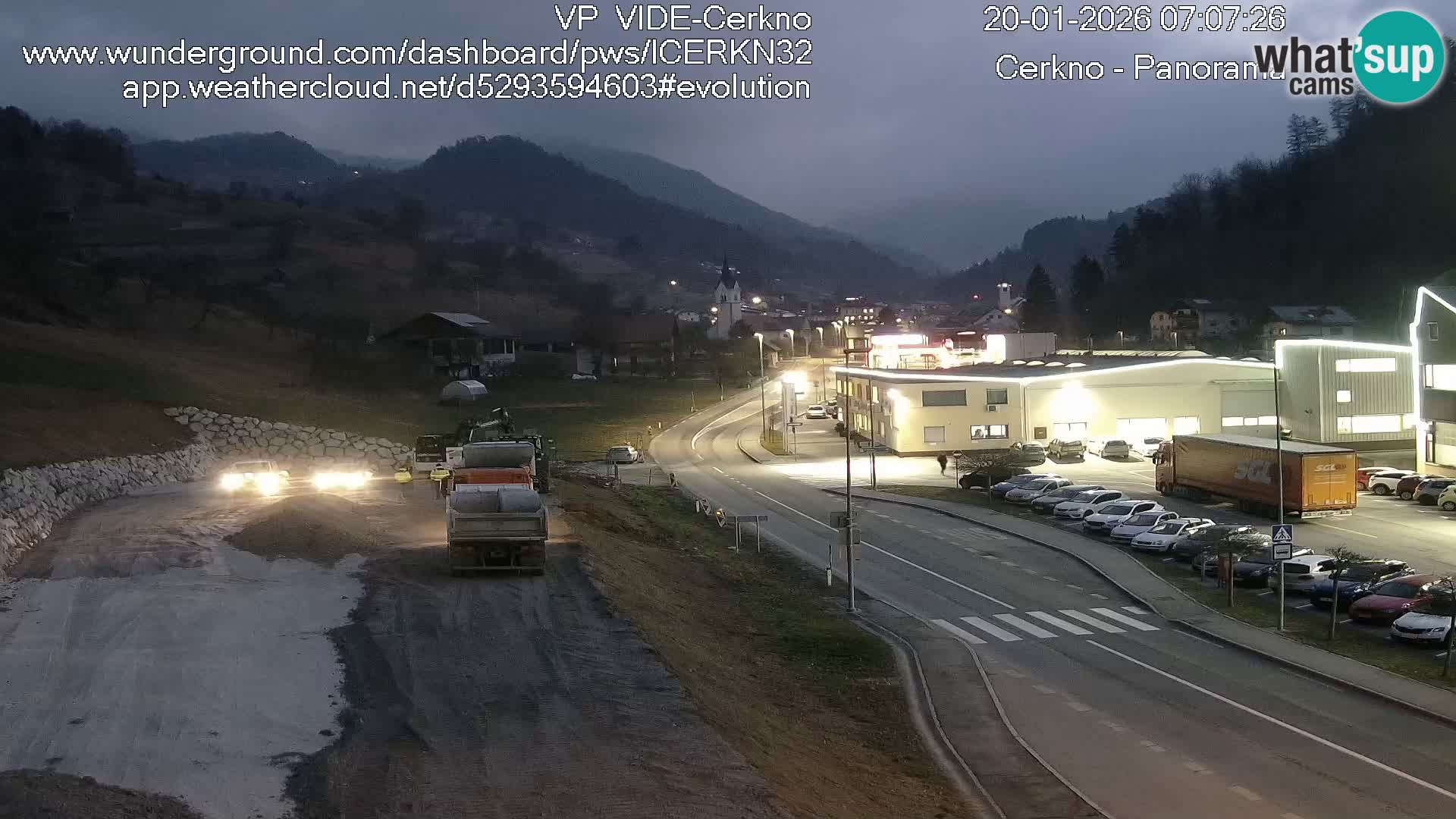 Webcam Ingresso Città di Cerkno