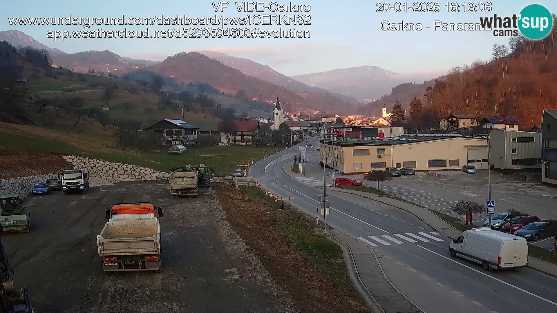Cerkno Stadteingang Live-Webcam