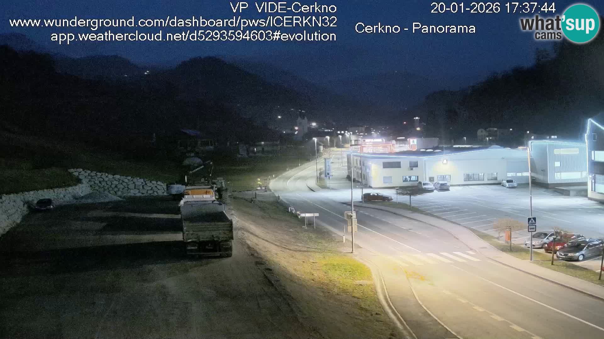 Webcam Ingresso Città di Cerkno