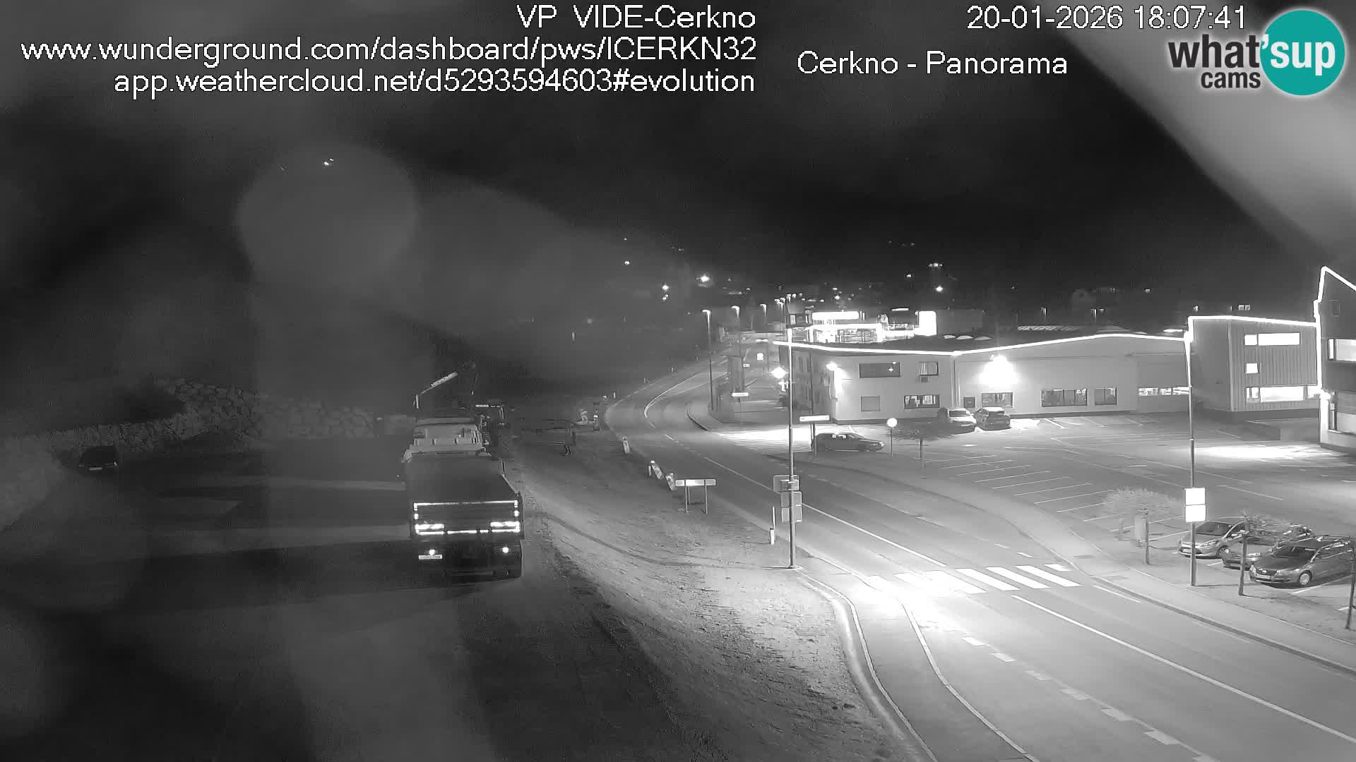 Cerkno ulaz u grad – Kamera uživo