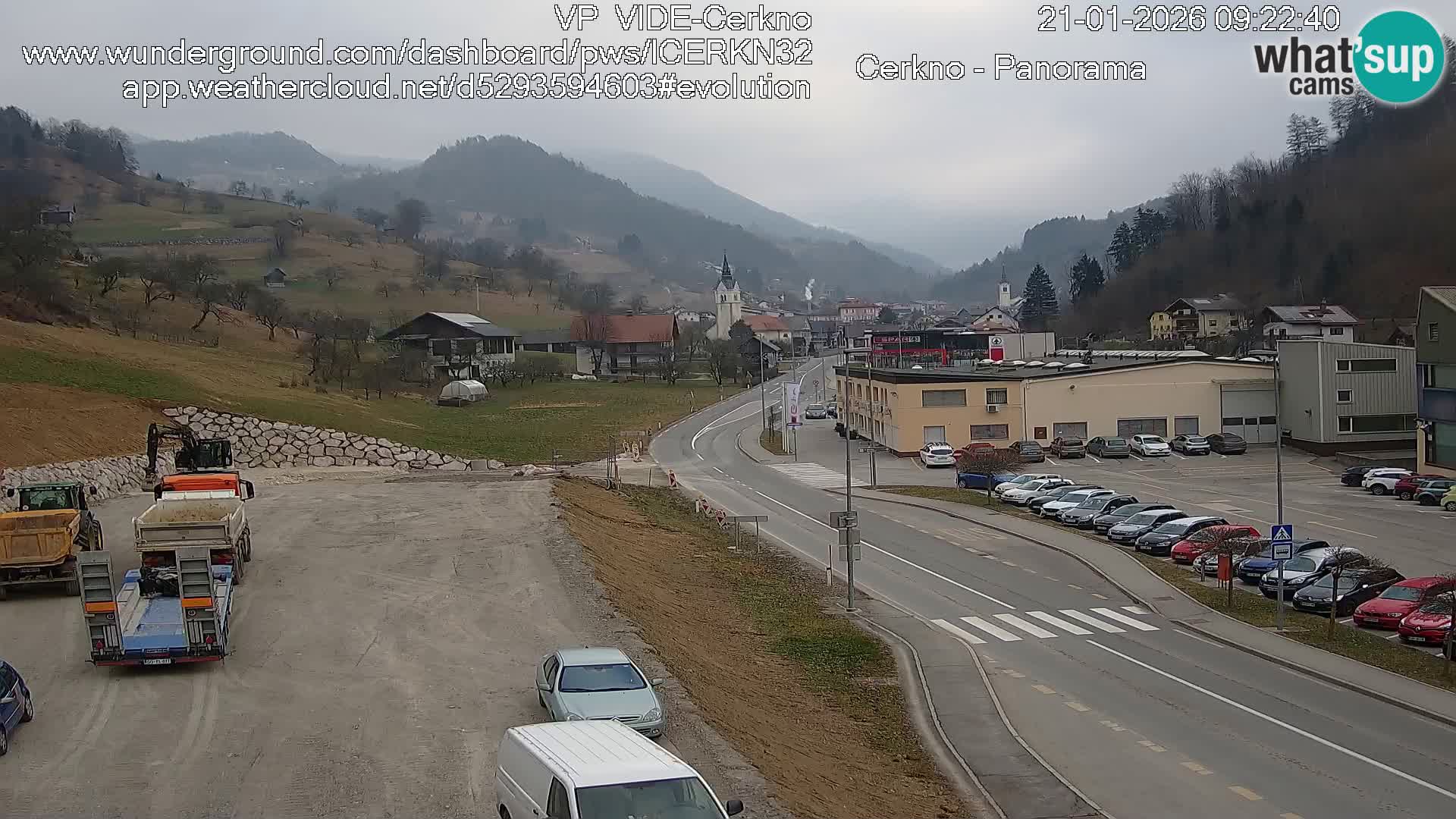 Webcam Ingresso Città di Cerkno