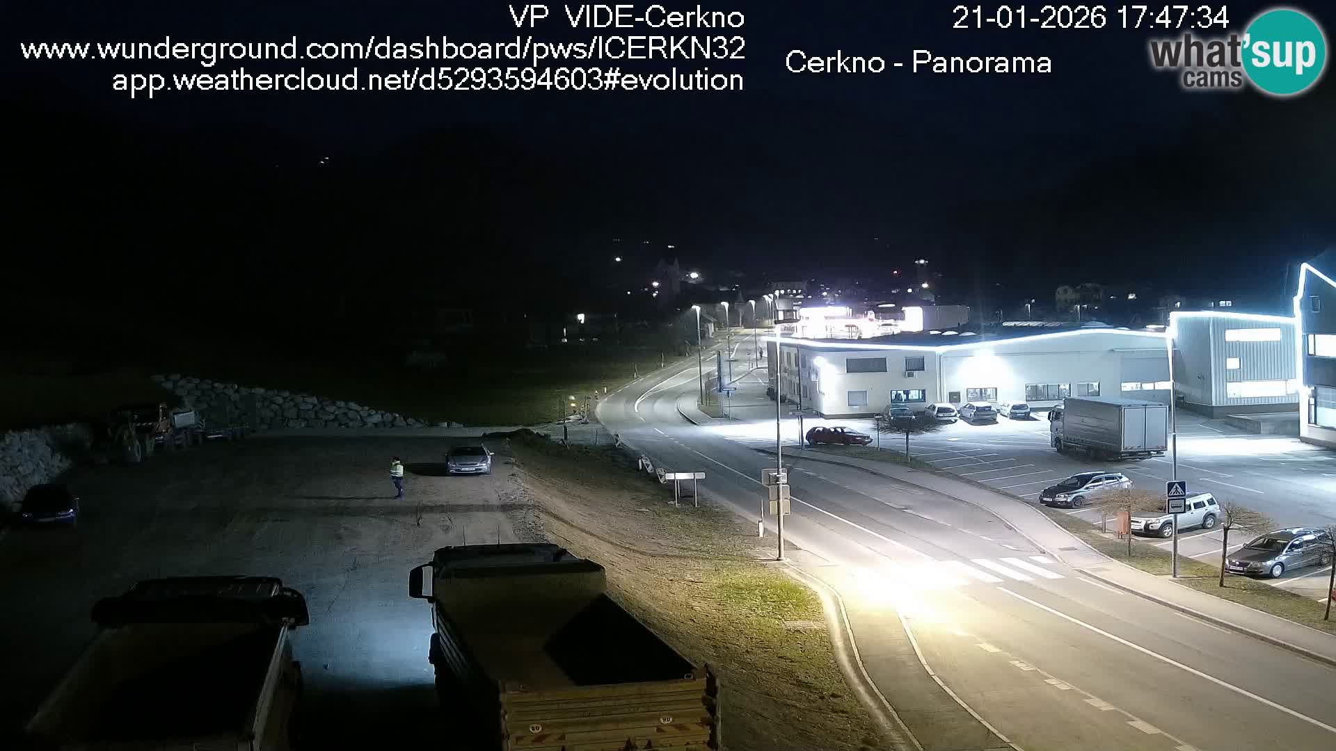 Cerkno Stadteingang Live-Webcam