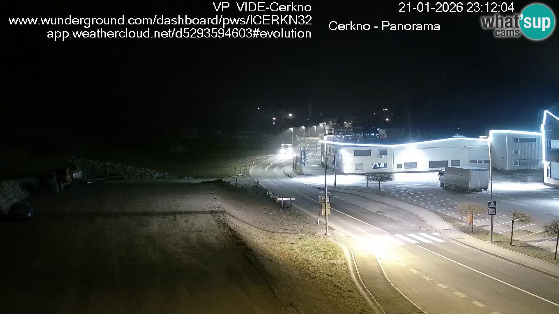 Cerkno ulaz u grad – Kamera uživo