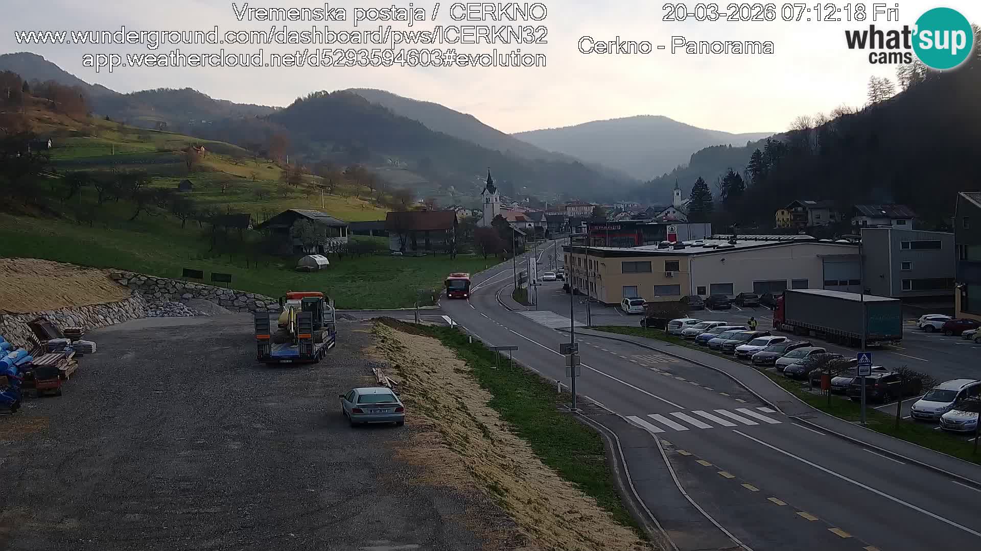 Webcam Ingresso Città di Cerkno