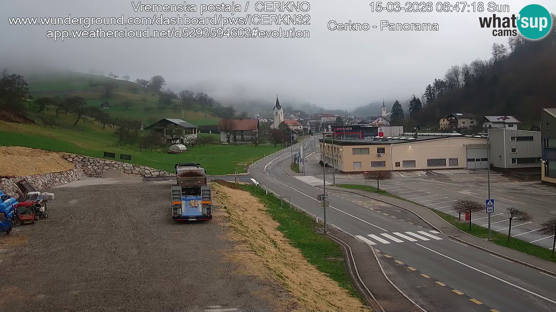 Webcam Ingresso Città di Cerkno
