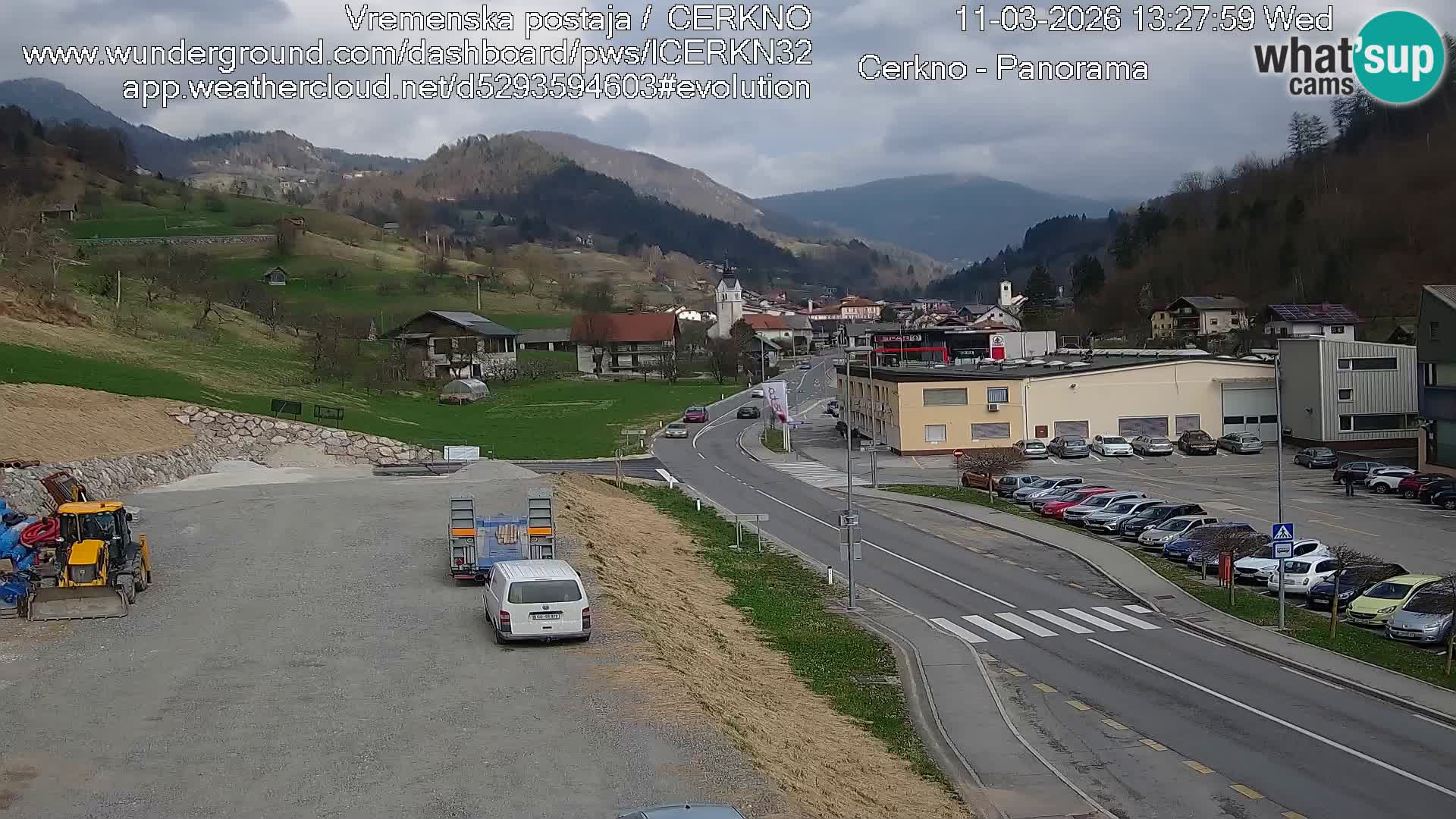 Cerkno Stadteingang Live-Webcam