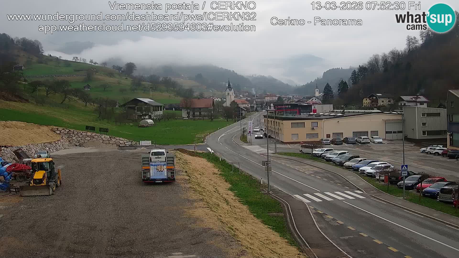 Webcam Ingresso Città di Cerkno