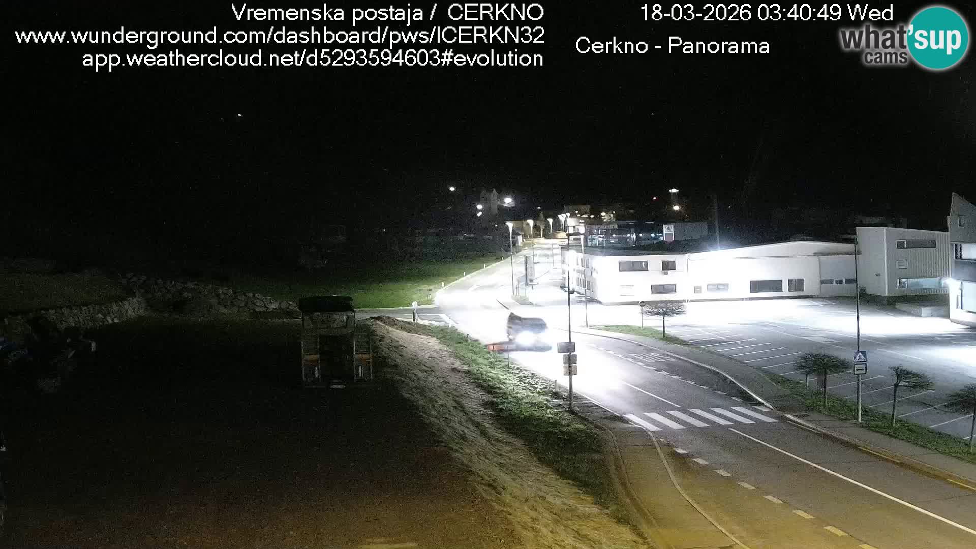 Webcam Ingresso Città di Cerkno