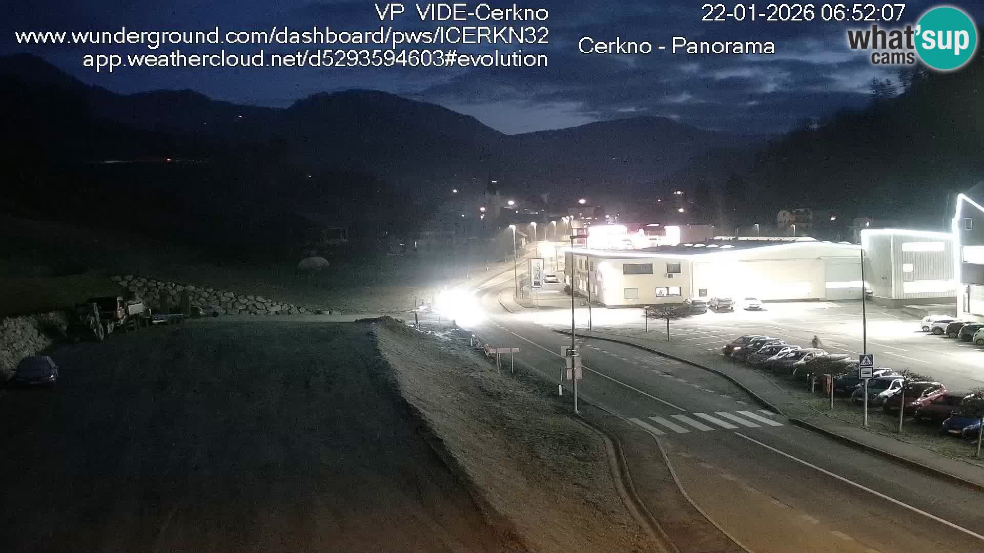 Cerkno Stadteingang Live-Webcam