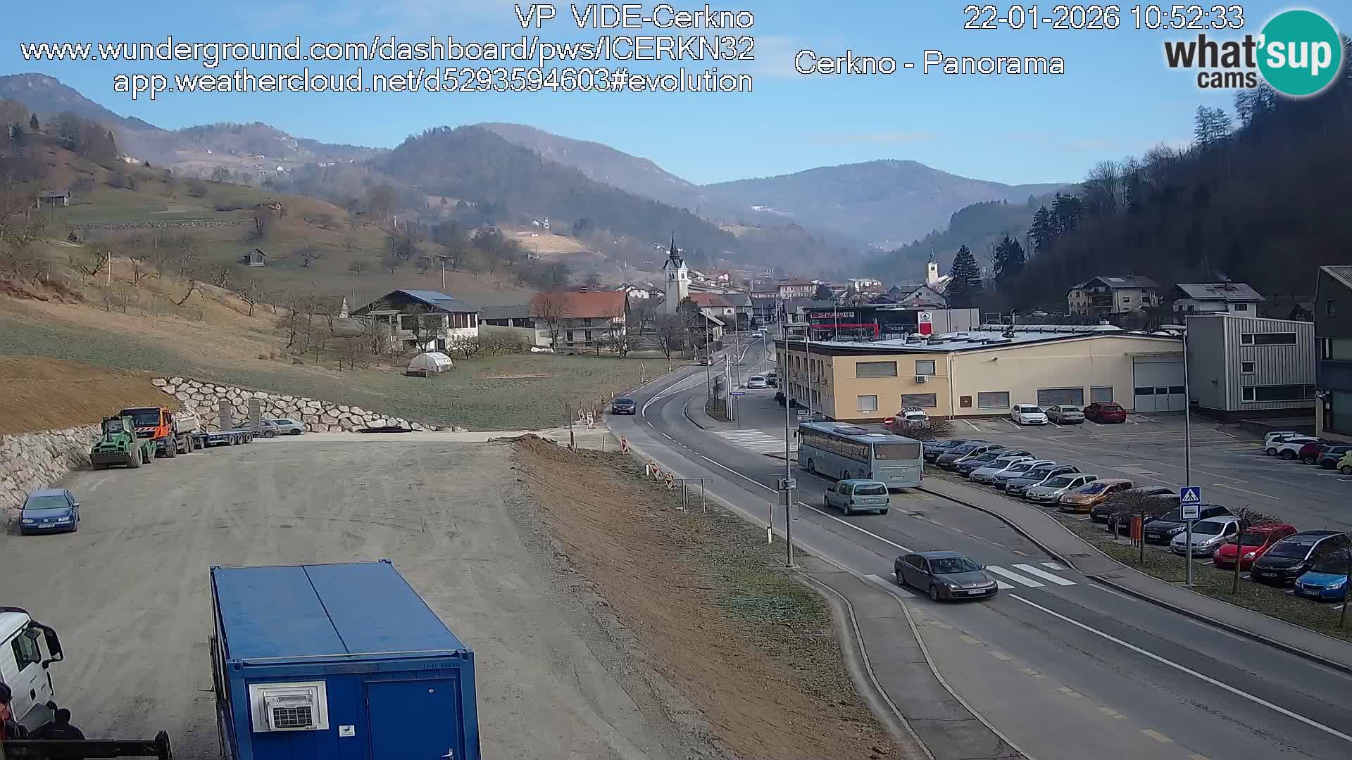 Webcam Ingresso Città di Cerkno