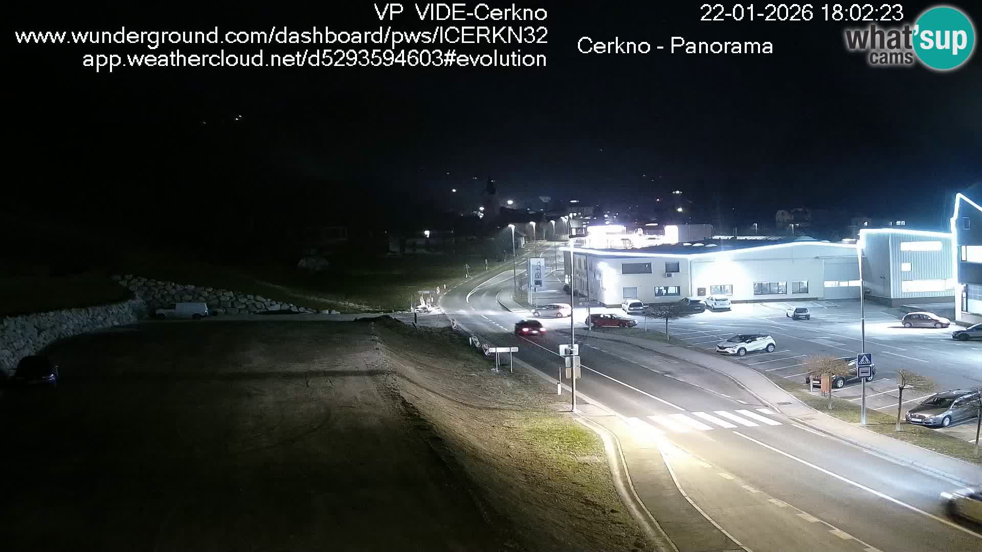 Webcam Ingresso Città di Cerkno