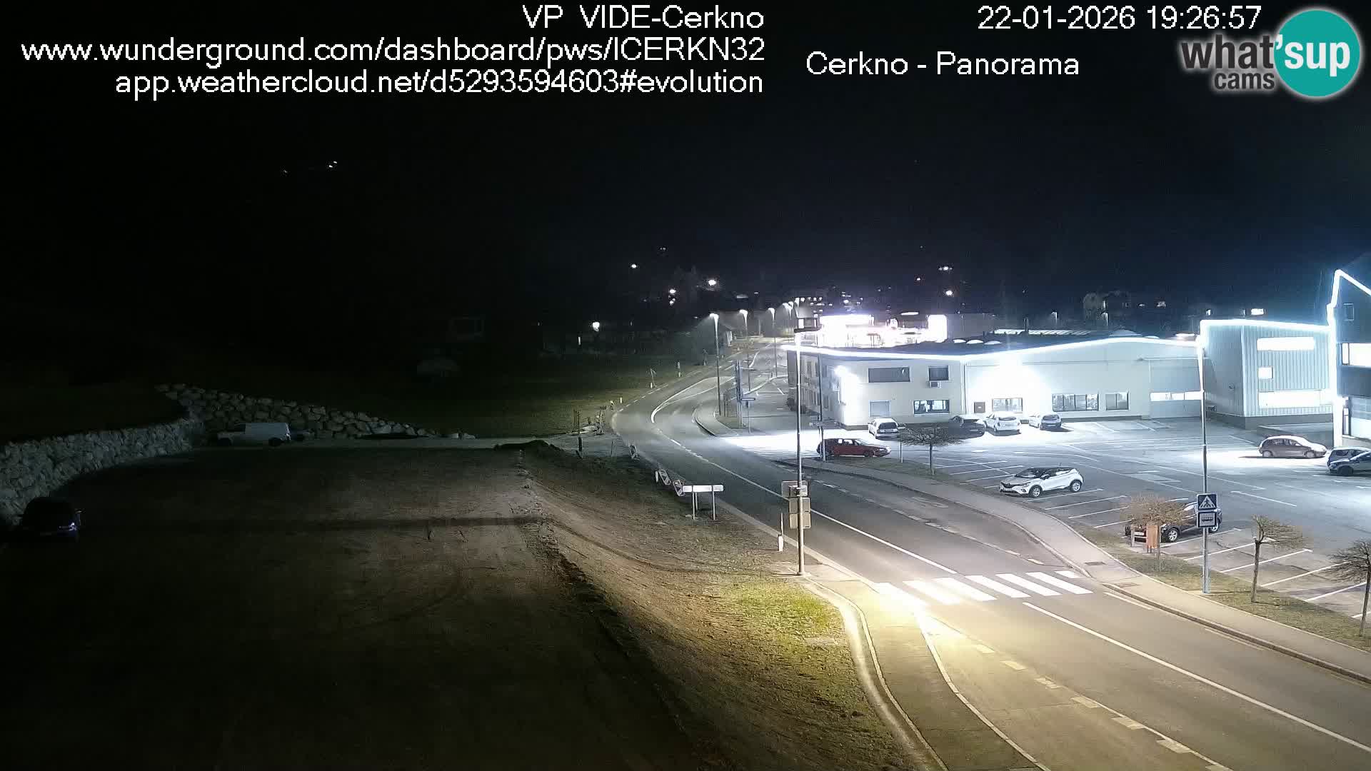 Webcam Ingresso Città di Cerkno