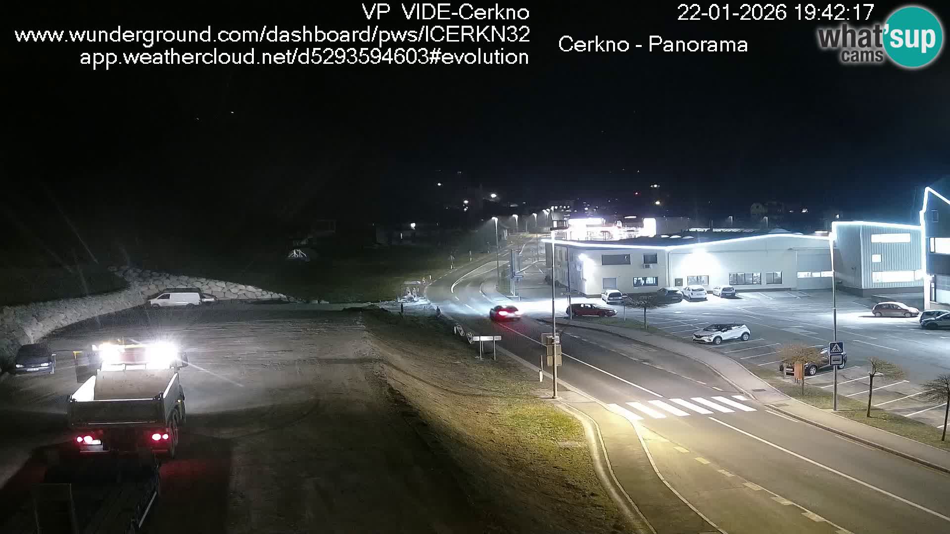 Cerkno Stadteingang Live-Webcam