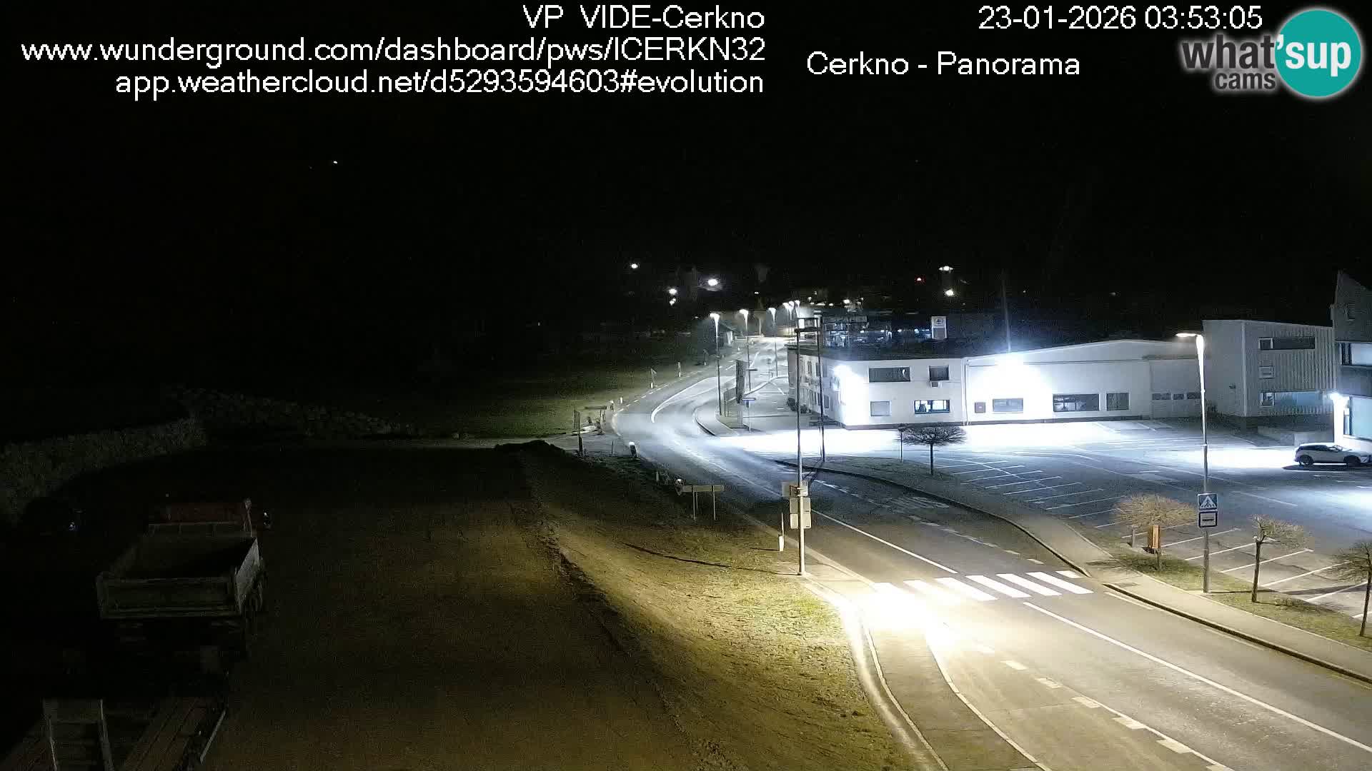 Cerkno ulaz u grad – Kamera uživo