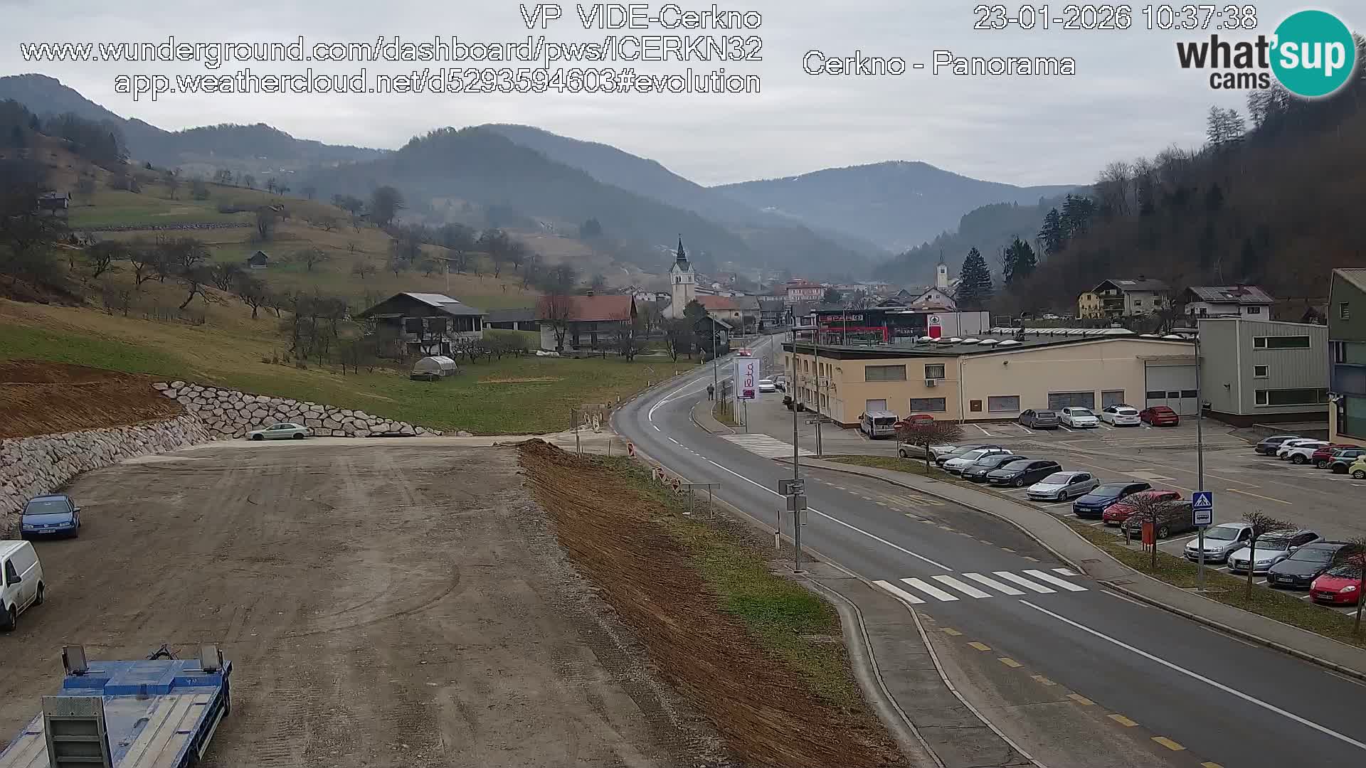Webcam Ingresso Città di Cerkno
