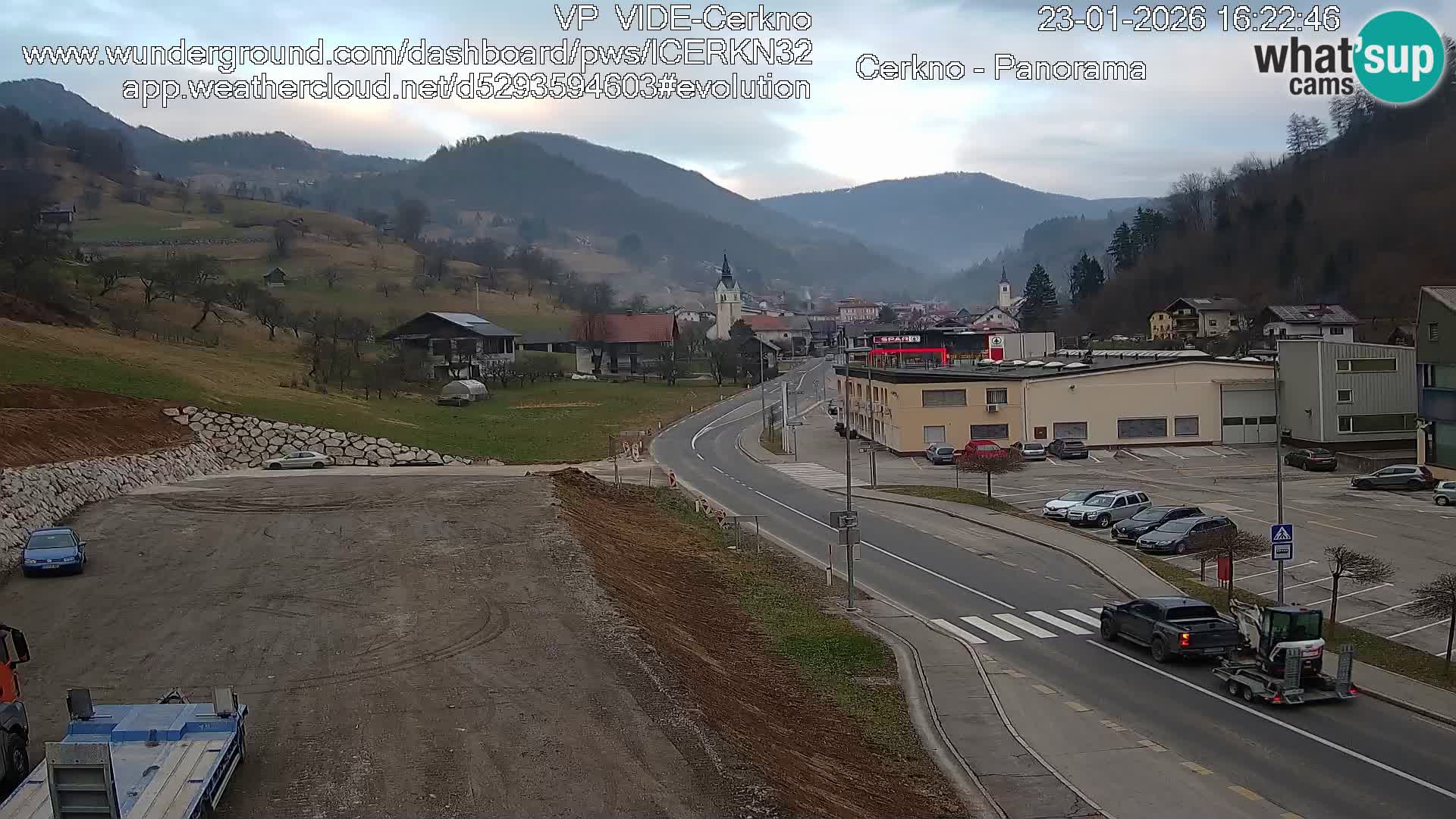 Cerkno vhod v mesto
