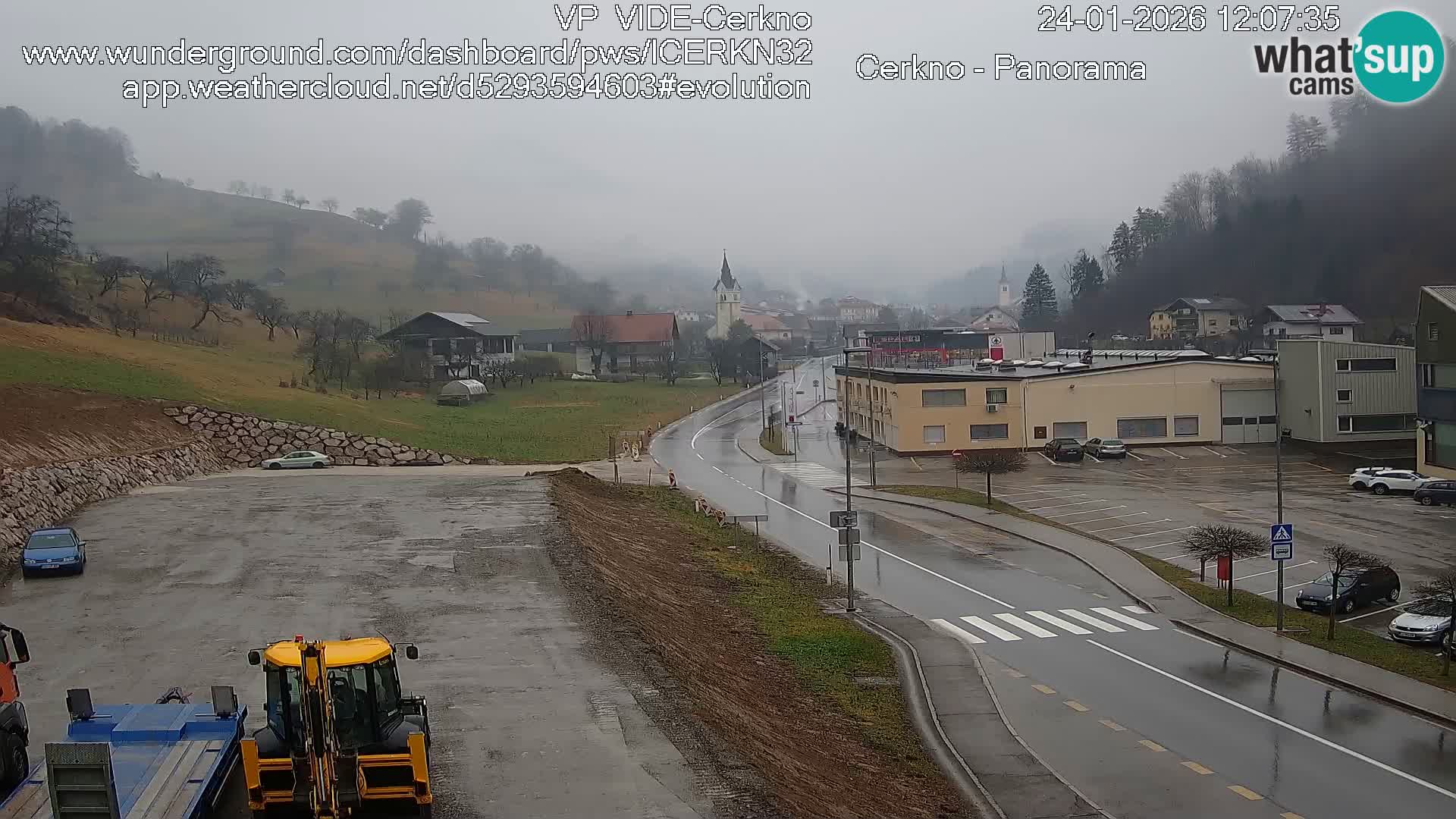 Webcam Ingresso Città di Cerkno