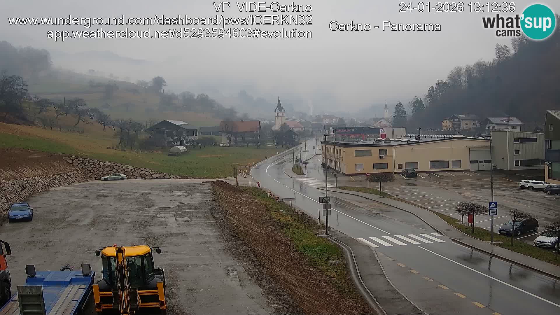 Webcam Ingresso Città di Cerkno